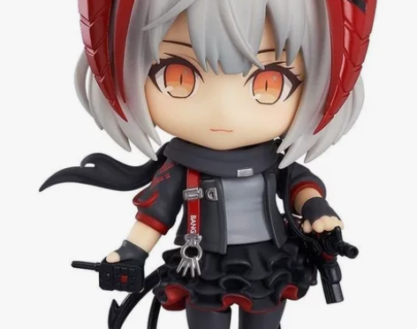 明日方舟手办粘土人 W Q版可动模型游戏手...