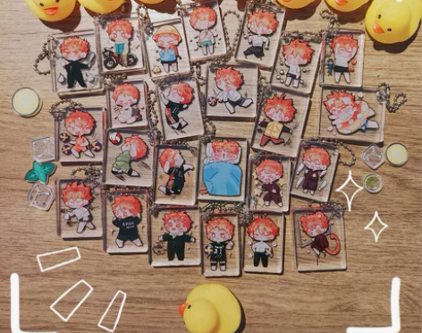 日向翔阳24生贺mini亚克力@唐嘤的dr...