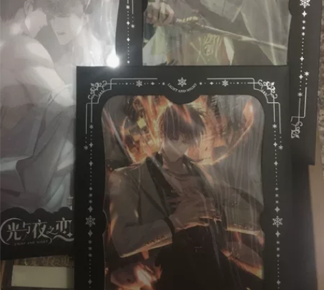 光与夜之恋 相卡 色纸 相卡18一套，色纸...