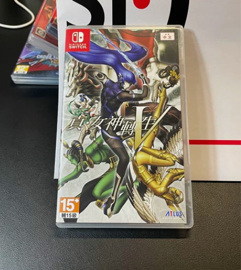 海外版真女神转生5港版switch游戏卡带NS任天堂周边实物... 海外版真女神转生5港版switch游戏卡带NS任天堂周边实物...