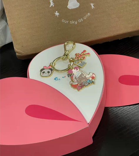 sky光遇绊爱徽章全新未开箱 ?绊爱叫钥匙...