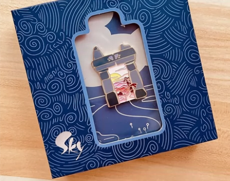 光遇隐士山谷徽章现货  霞谷雪隐峰【包邮】...