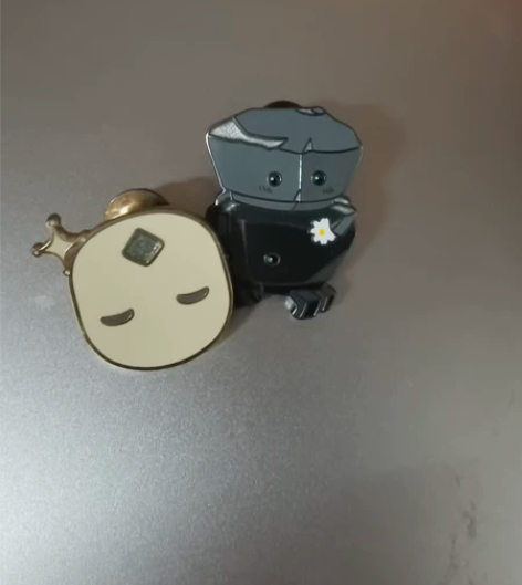 光遇周边徽章 叠叠蟹徽章（扫描获得五分钟背...