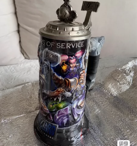 暴雪员工2周年纪念品 感兴趣的话点“我想要...