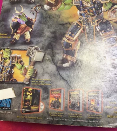 魔兽世界、魔兽争霸 暴雪正版全新未拆毁模绝...