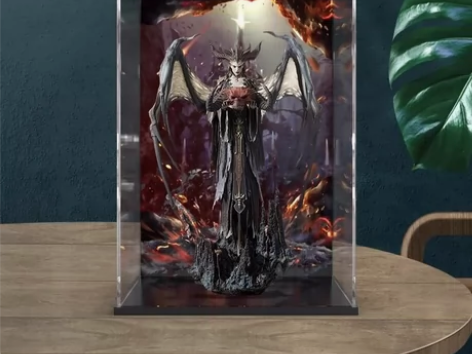 暴雪游戏周边暗黑破坏神嘉年华莉莉丝雕像手办...