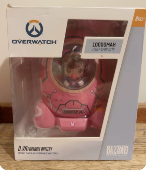 全新 暴雪正版守望先锋周边D.VA太空舱充...