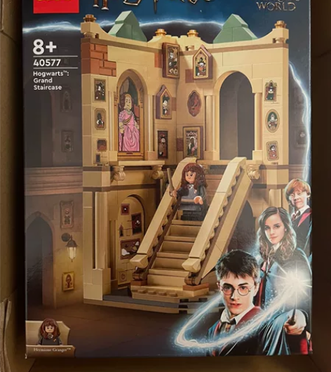 【霍格沃茨旋转楼梯】乐高40577哈利波特...