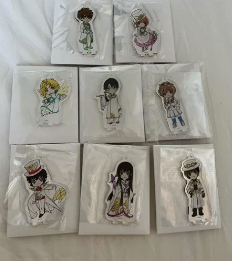 Clamp 30周年立牌 翼狼本体58，捆...