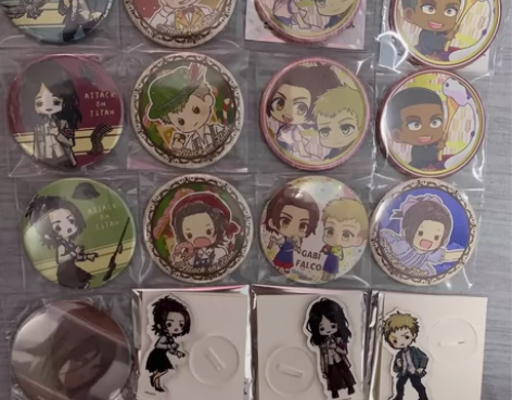 出皮克吧唧，波尔克吧唧，贾碧吧唧，法尔科吧...