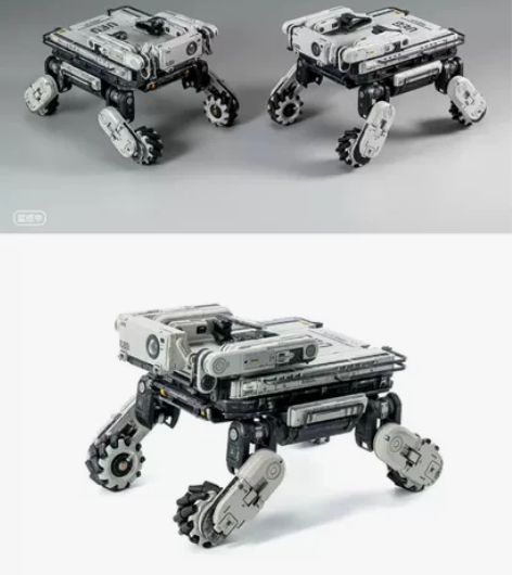 【代工】流浪地球2笨笨/MOSS拼装版模型...