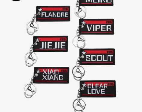 【出】2021EDG新版带星钥匙扣 夺冠五...