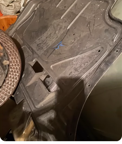 2019款宝来原车塑料发动机护板，原车拆没...