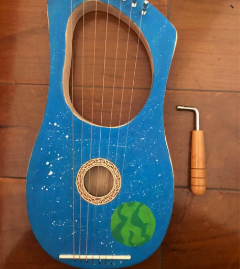 小竖琴手工艺术品可调音 挺好玩的，可以调音...