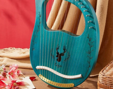 全新未拆封 莱雅琴16弦小竖琴易学便携式1...