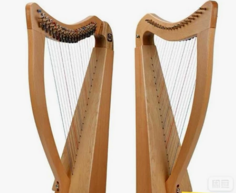 全新 19弦半音竖琴沃尔特入门爱尔兰凯尔乙...