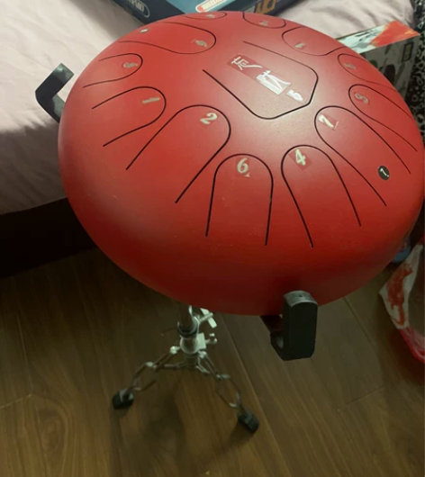 空灵鼓加架子 架子是自己配的 架子配的时候...