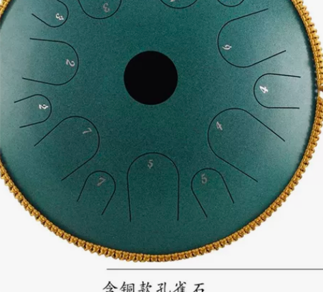 鲁儒hluru空灵鼓色空鼓忘忧鼔铜正品钢舌...