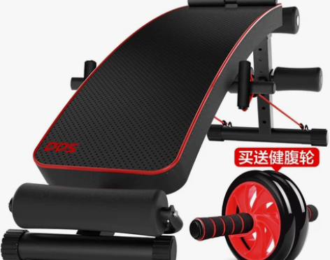 多德士仰卧板仰卧起坐健身器材家用多功能收腹...