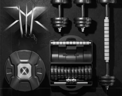 朗威哑铃男女士健身家用器材一对练臂肌初学者...