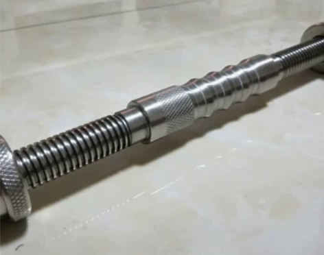 304不锈钢哑铃杆健身综合男女家用可调节