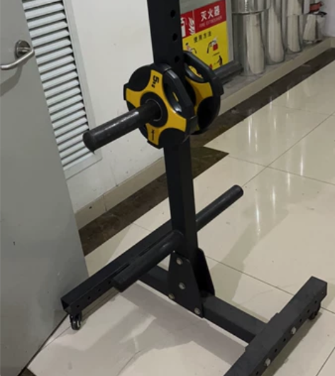 杠铃片挂架,底下带轮子,方便自动 感兴趣的...