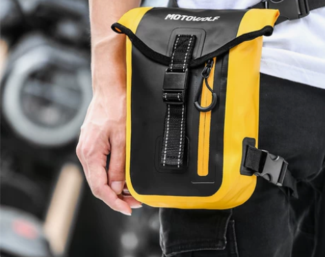 骑行腿包摩托车骑士包机车装备马鞍包防水户外...