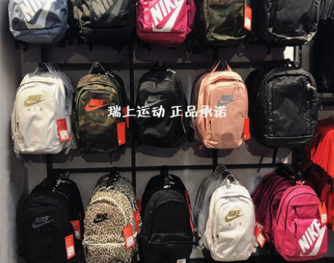 NIKE/耐克+男女运动电脑包学生书包双肩...