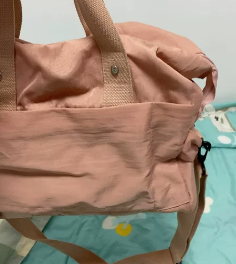 小行李袋女短途旅行手提袋大容量行李包轻便简...