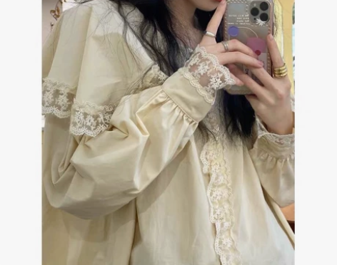 娃娃领罩衫 穿过几次 洗过了 主页两件包邮