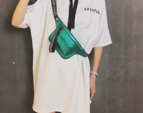 港风质感小包包女2019新款秋胸包斜挎时尚...