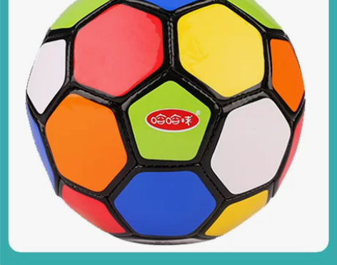 哈哈球2号认知足球世界杯国旗图案儿童亲子户...