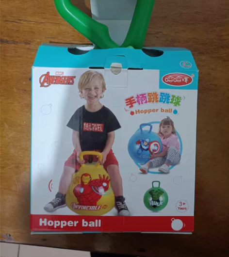 哈哈球正版跳跳球迪士尼授权 加厚防爆儿童坐...