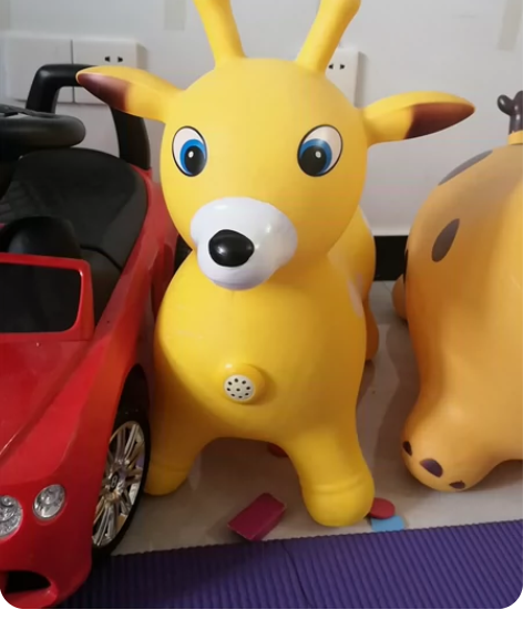 哈哈球跳跳马，跳跳鹿，皮鹿，30一个，50...