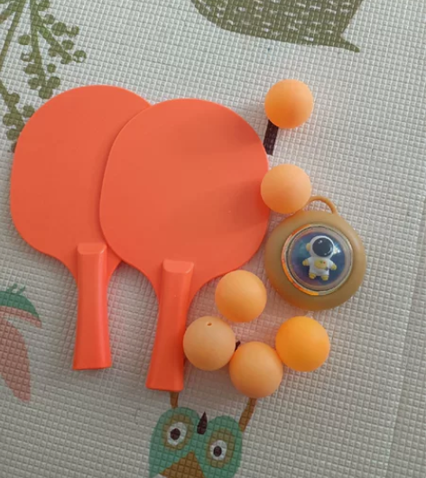 悬挂式乒乓球训练器儿童室内亲子感统训练神器...