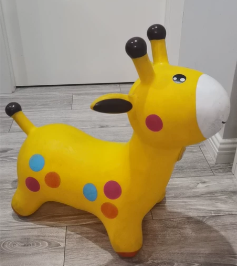 哈哈球小鹿叮当宝宝坐骑儿童充气玩具 感兴趣...