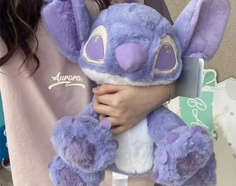 英国Next kiss史迪仔玩偶香芋色史迪...