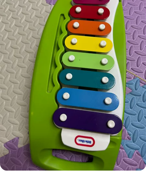 little tikes小泰克敲击乐木琴宝...