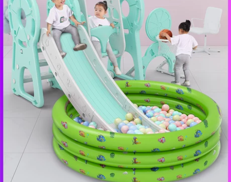 儿童滑滑梯室内家用婴儿小孩秋千滑梯组合小型...