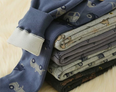 【狂欢价】无骨纯棉儿童加绒保暖裤冬季加厚秋...