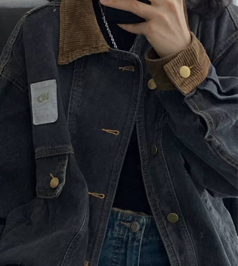 ORGEING 焦迈奇同款复古做旧水洗灯芯...