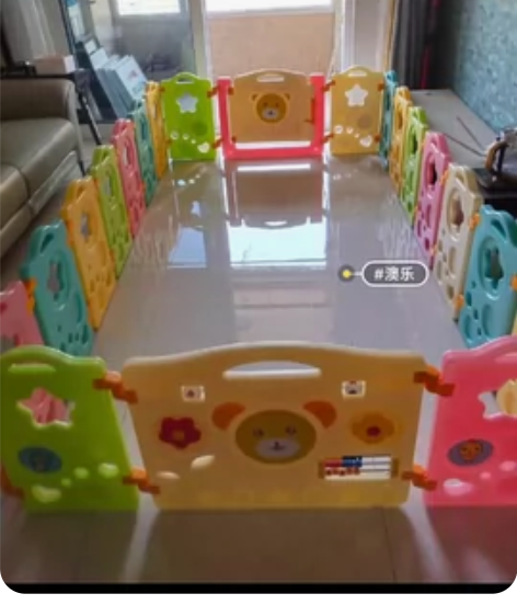 澳乐围栏18+2，推荐垫子尺寸2.2×1....