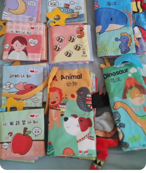 澳乐的布书买了之后宝宝一直不玩，已经全部用...