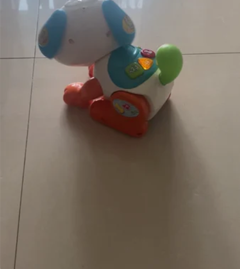 伟易达狗狗九五成新双语电动正品，孩子大了不...
