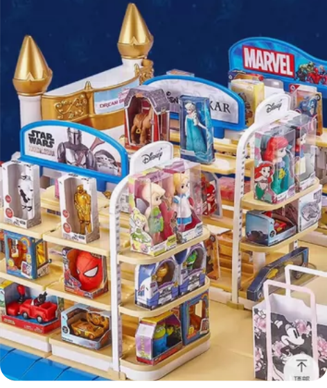 ZURU新款迪士尼官方联名盲盒迷你主题商店...