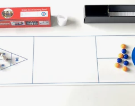 桌面游戏冰壶球冰弧球室内桌上亲子儿童玩具保...