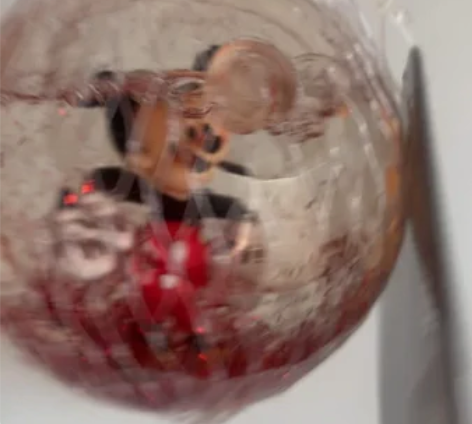 迪士尼 弹力球吊牌价格弹力球55，卖20；...