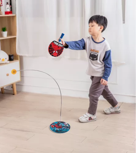 迪士尼  乒乓球训练器弹力软轴，亲子互动玩...