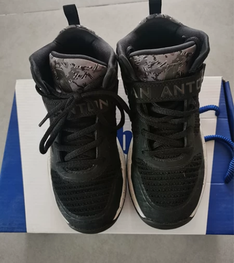 专柜正品 NBA男童女童加厚运动鞋 冬天可...