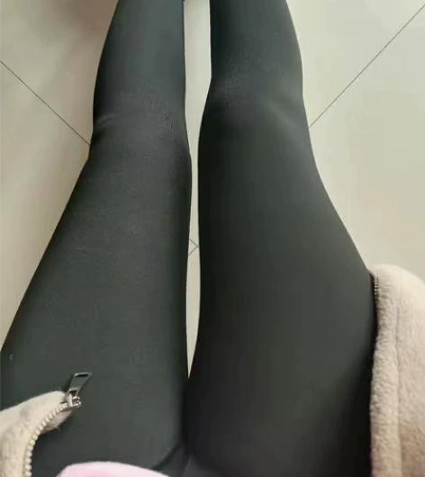 【加绒加厚】鲨鱼裤女裤外穿秋冬款高腰冬季百...